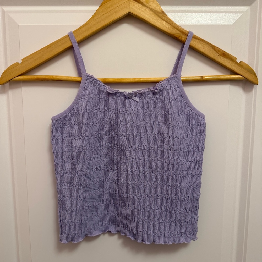 🎀 NWOT Florence Lavender Textured Cami
